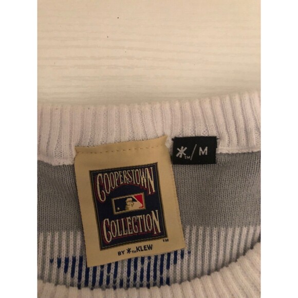 Brooklyn Dodgers Old School Rare Ugly Sweater MLB Baseball Size Medium - Picture 6 of 8